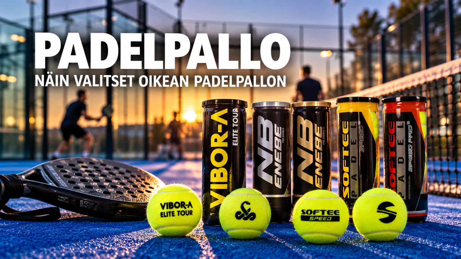 Padelpallo – valinta, paine, kesto ja erot | Boompadel