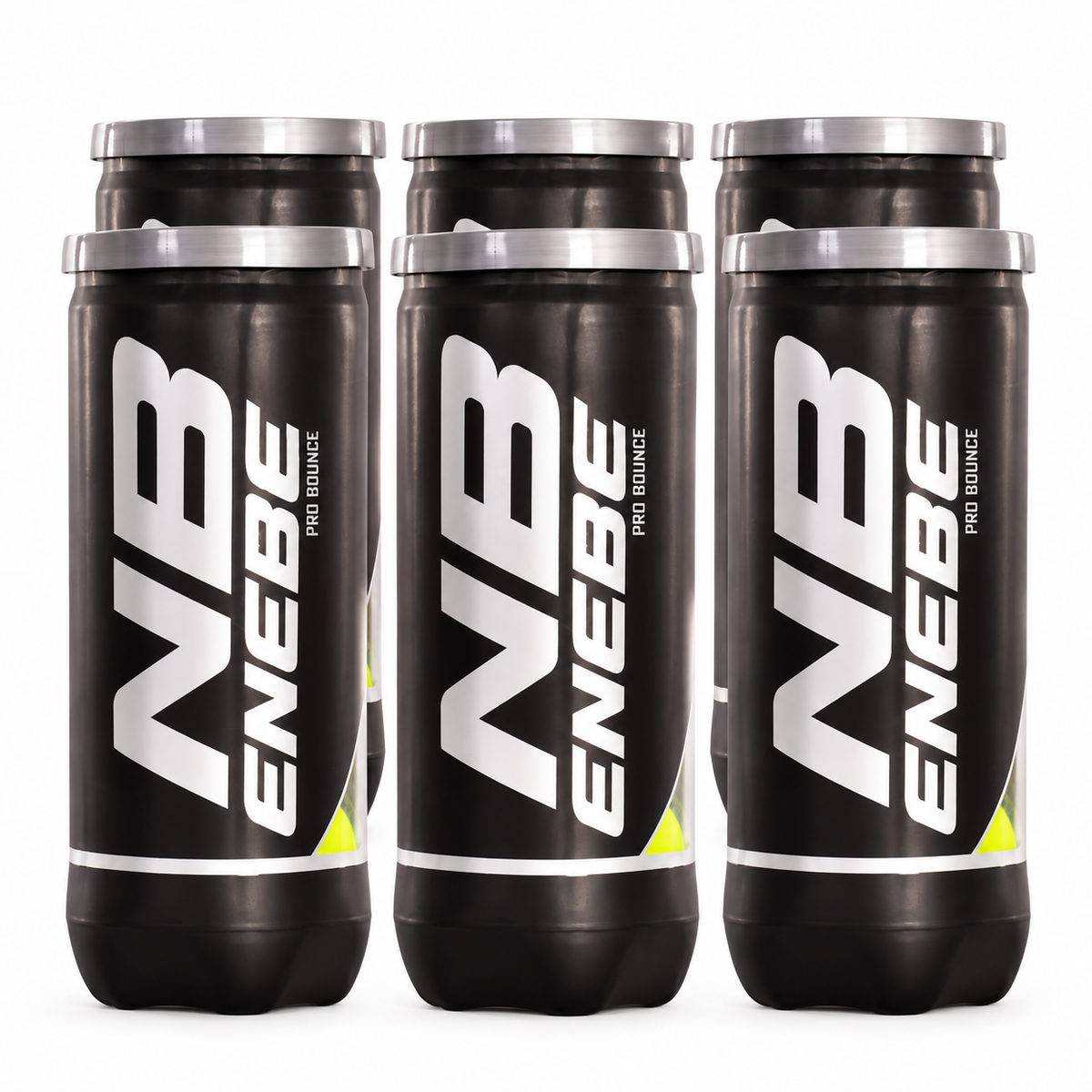 Enebe Pro Bounce Padelpallot – Kontrollipallot - 6 tuubia - - Boom!padel - Boom!padel