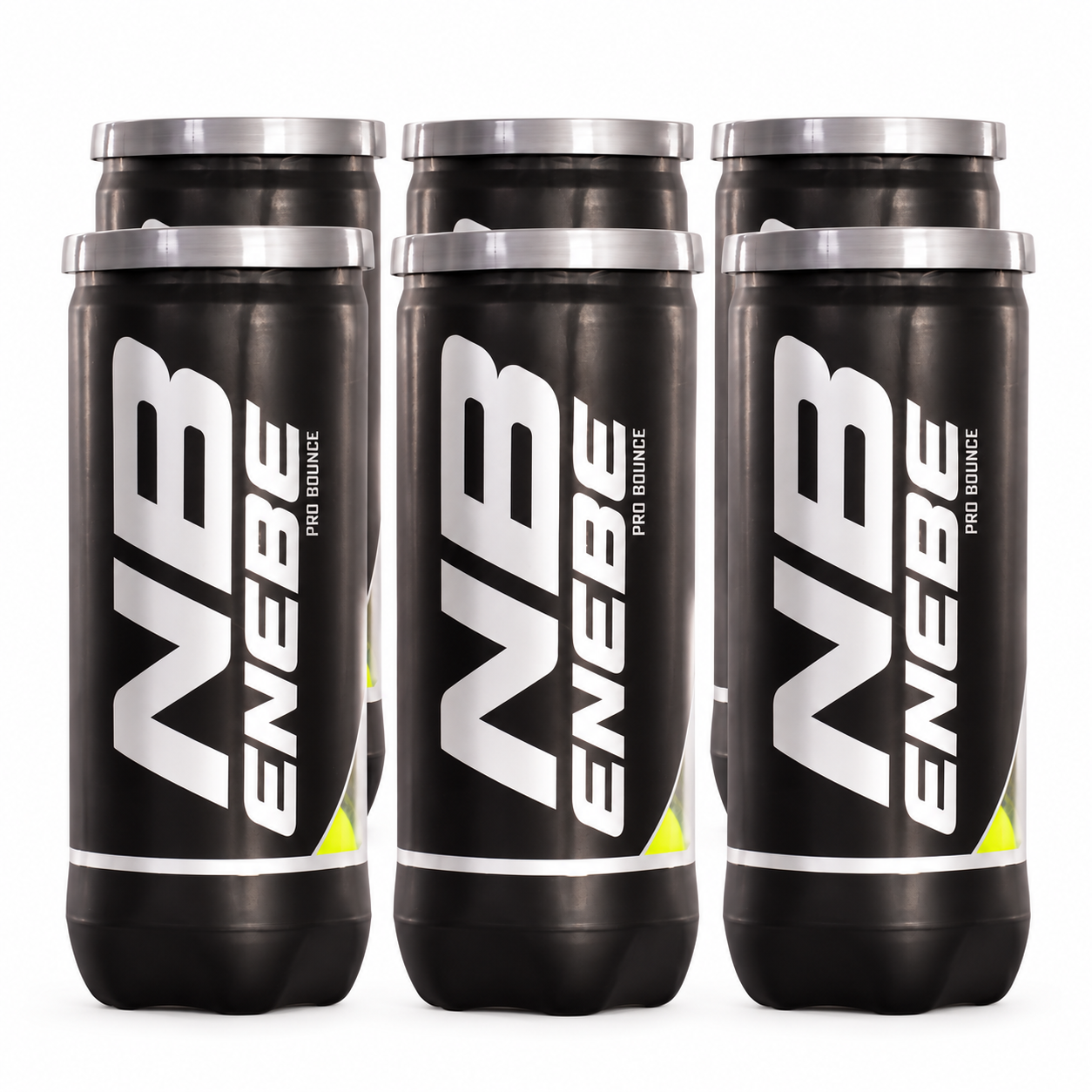 Enebe Pro Bounce Padelpallot – Kontrollipallot - 6 tuubia - - Boom!padel - Boom!padel
