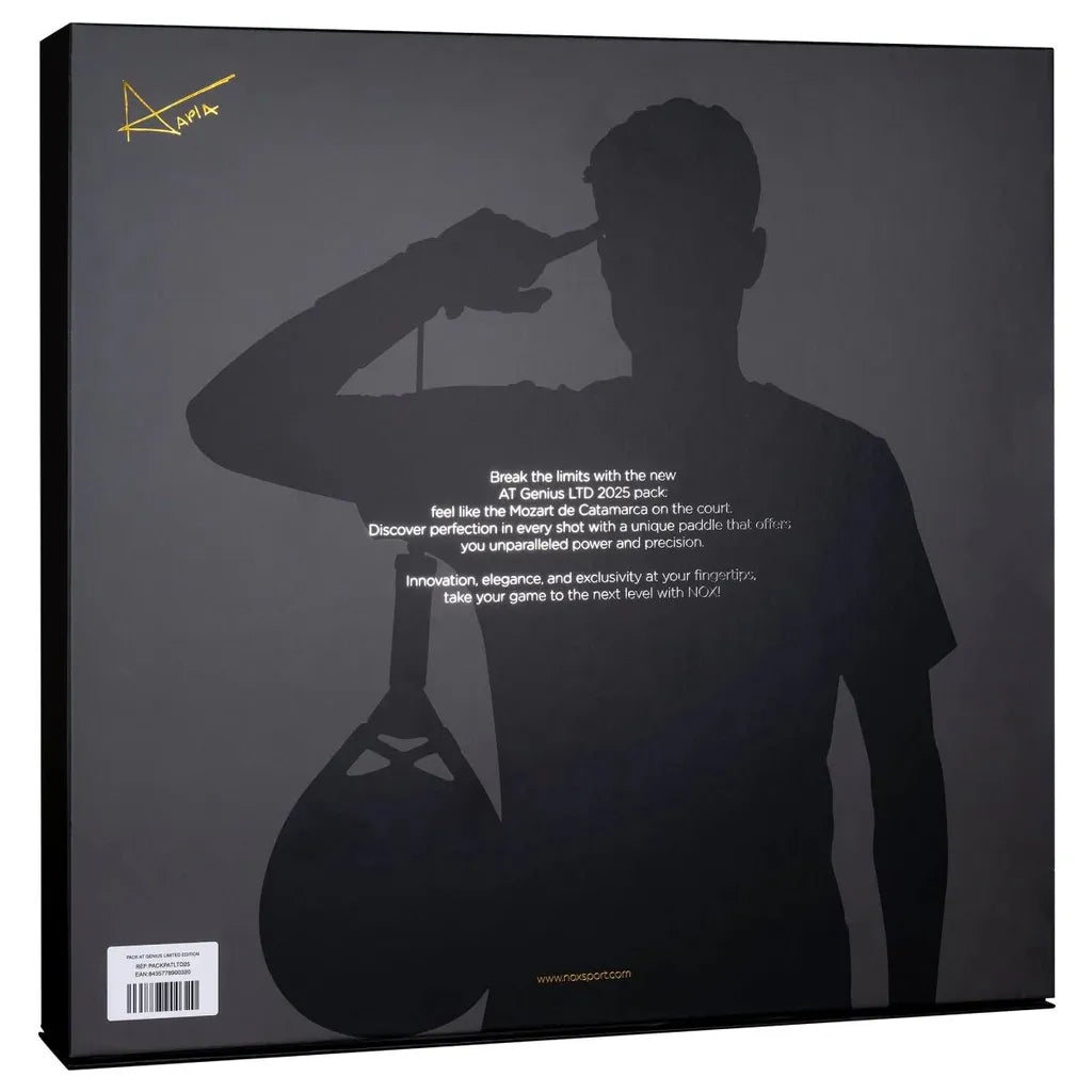NOX AT10 GENIUS LTD PACK 2025 - AGUSTÍN TAPIA LIMITED EDITION - Padelmaila - Boom!padel - Boom!padel