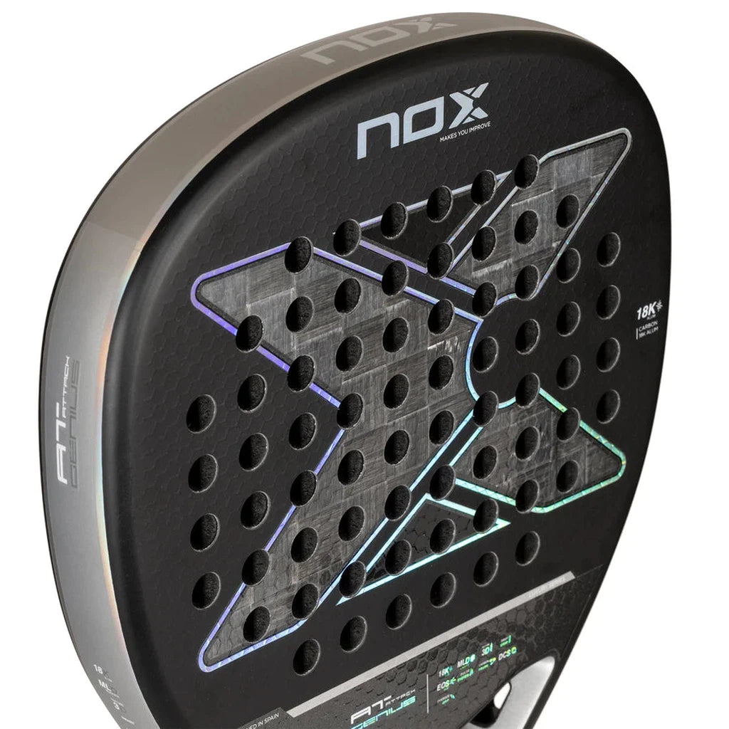 NOX AT LUXURY ATTACK 18K 2024 BY AGUSTÍN TAPIA - Padelmaila - Boom!padel - Boom!padel