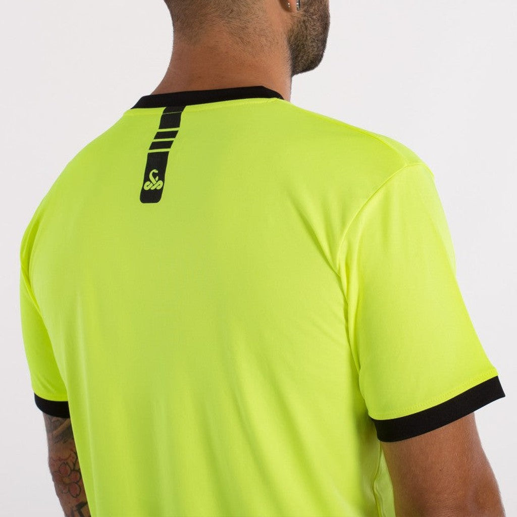 VIBOR-A POISON PRO PELIPAITA KELTA/MUSTA - Padelvarusteet - Boom Padel - Boom!padel