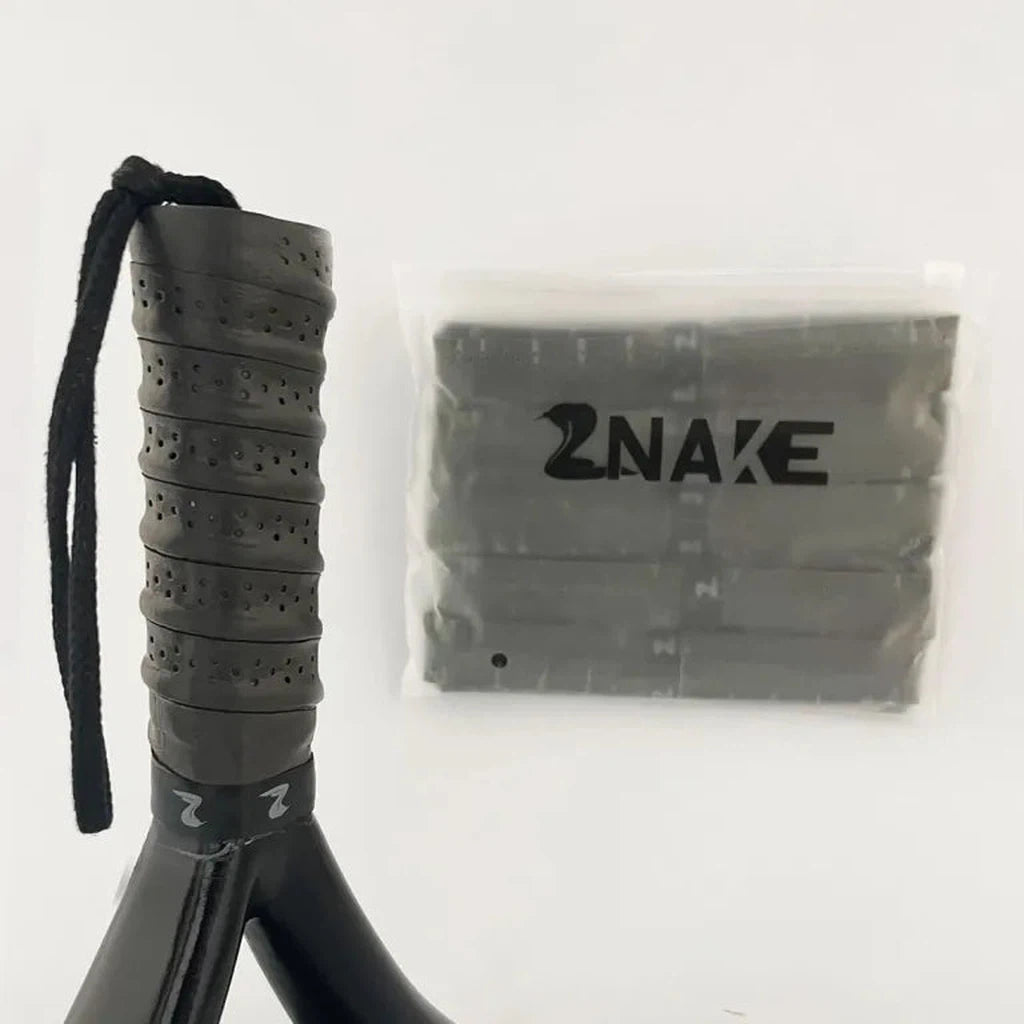 ZNAKE VIPER OVERGRIP MUSTA 5-PACK - - Boom!padel - Boom!padel