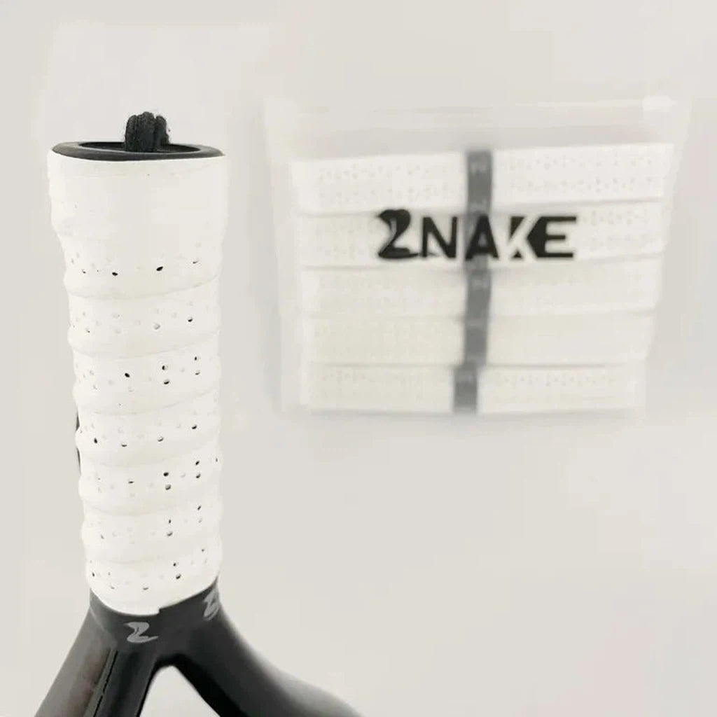 ZNAKE VIPER OVERGRIP VALKOINEN 5-PACK - - Boom!padel - Boom!padel