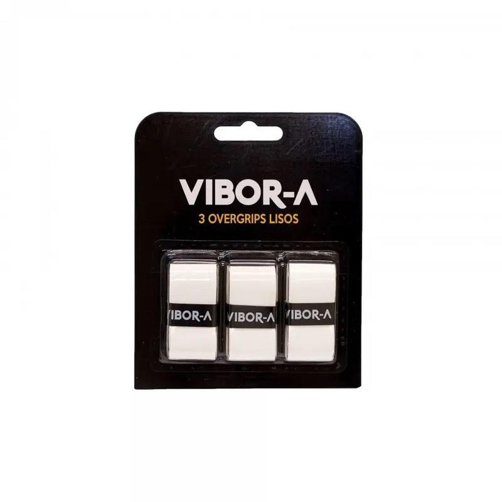 VIBOR-A OVERGRIP PRO VALKOINEN 3-PACK - Padeltarvikkeet - Boom Padel - Boom!padel